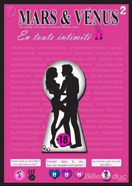 Affiche de Mars et Vénus 2 : en toute intimité