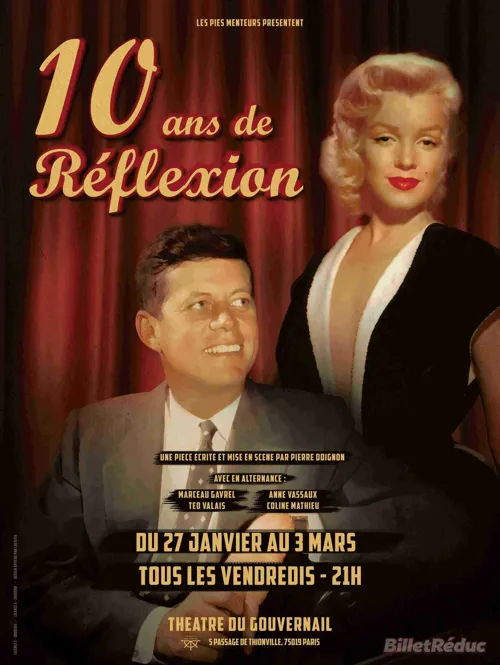 Affiche de 10 ans de réflexion