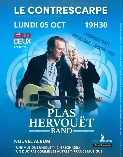 Affiche de Plas Hervouët band