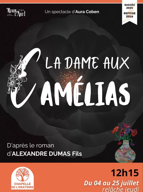 Affiche de La Dame aux Camélias