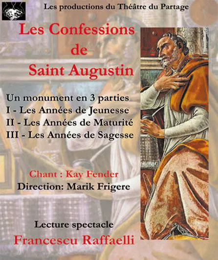 Affiche de Les confessions de St Augustin - Sagesse