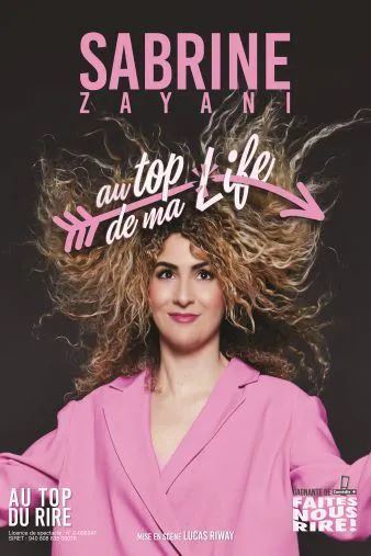 Affiche de Sabrine Zayani dans Au Top de ma Life