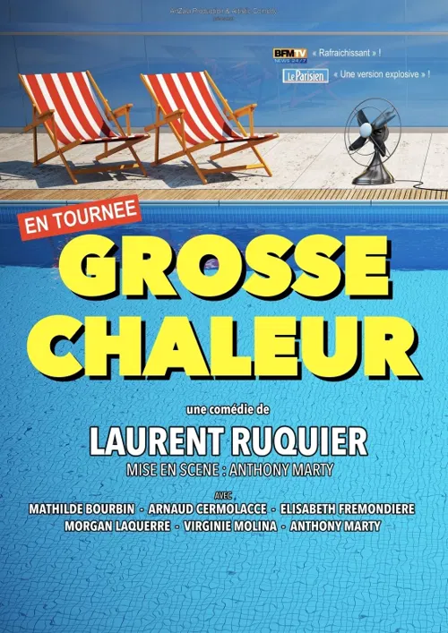 Affiche de Grosse Chaleur | de Laurent Ruquier