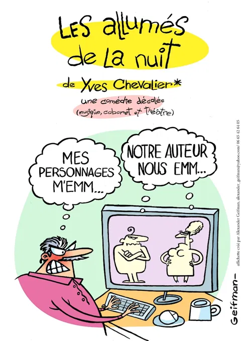 Affiche de Les Allumés de la Nuit | Soirée Cabaret