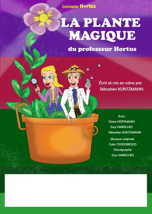Affiche de La plante magique du professeur Hortus