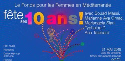 Affiche de Le fonds pour les Femmes en Méditerranée fête ses 10 ans | avec Souad Massi
