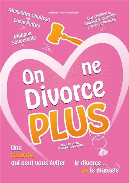 Affiche de On ne divorce plus
