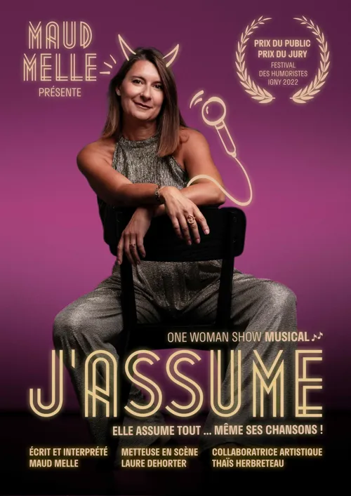 Affiche de Maud Mellé dans J'assume