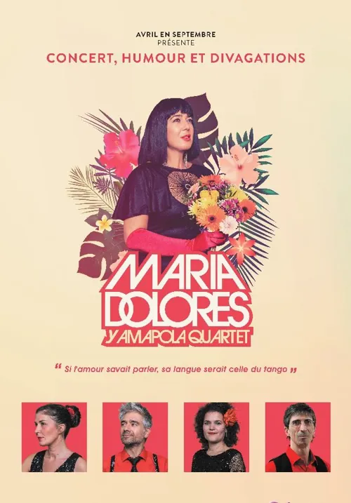 Affiche de Maria Dolores y Amapola Quartet