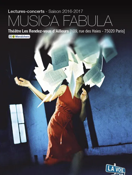 Affiche de Musica Fabula | Eloge du verbe et de la musique