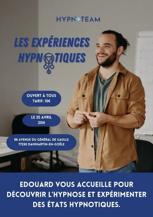 Affiche de Les expériences hypnotiques