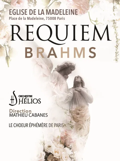 Affiche de Requiem de Brahms