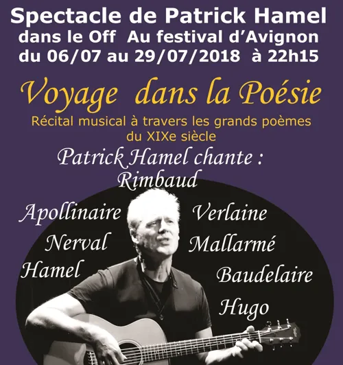 Affiche de Voyage dans la Poésie