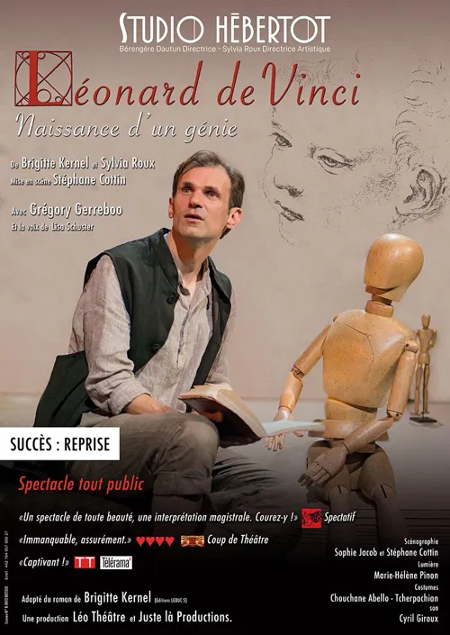 Affiche de Léonard de Vinci, naissance d'un génie
