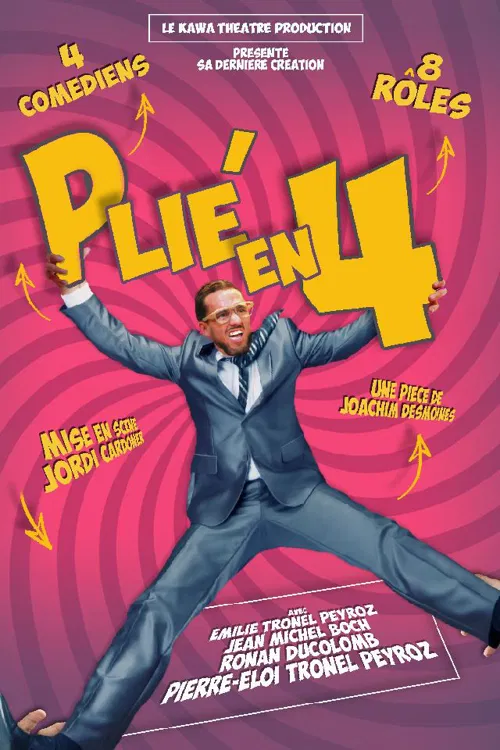 Affiche de Plié en 4