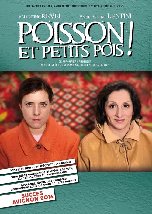 Affiche de Poisson et Petits Pois
