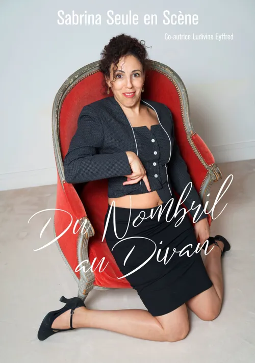 Affiche de Sabrina Chebli dans Du nombril au divan