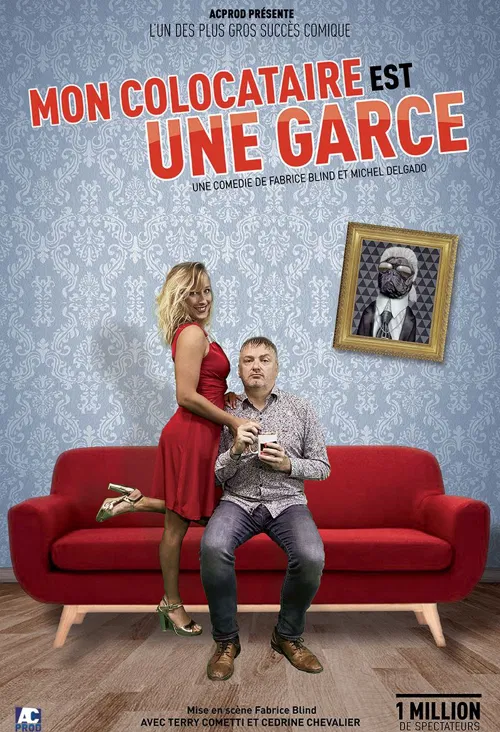 Affiche de Mon colocataire est une garce