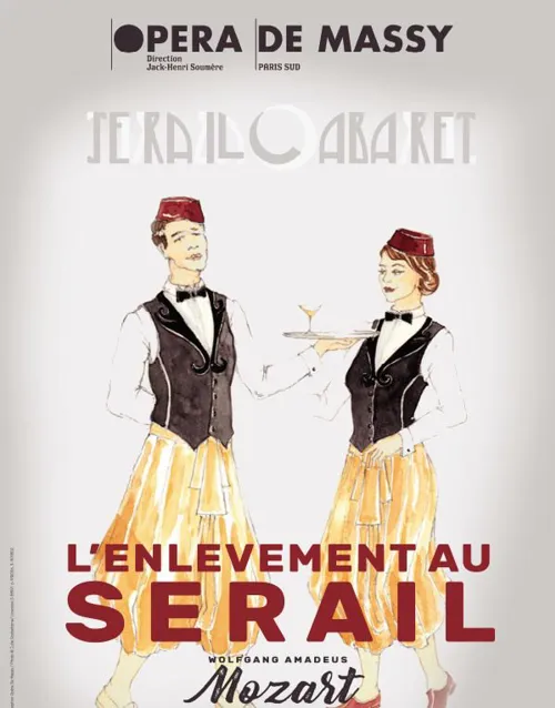 Affiche de L'Enlèvement au Sérail