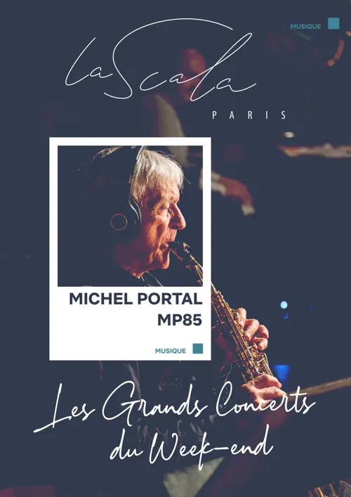 Affiche de Michel Portal : MP85