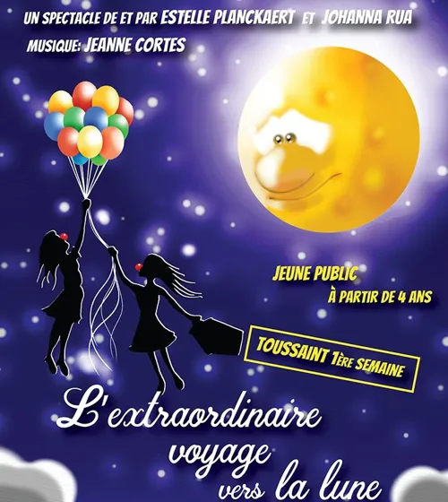 Affiche de L'extraordianire voyage vers la Lune