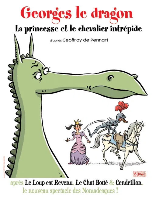 Affiche de Georges le Dragon, la princesse et le chevalier intrépide