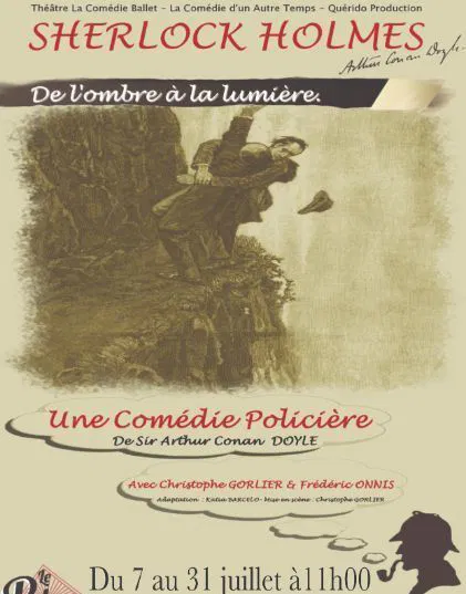 Affiche de Sherlock Holmes... De l'ombre à la lumière