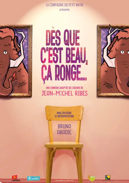 Affiche de Dès que c'est beau, ça ronge...