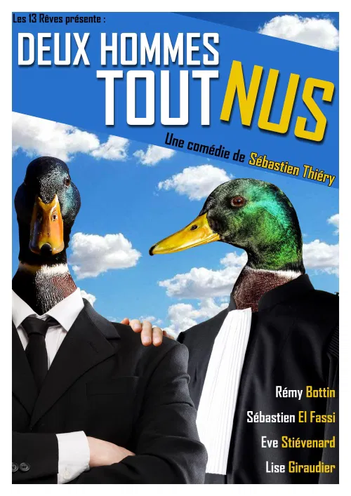 Affiche de Deux hommes tout nus