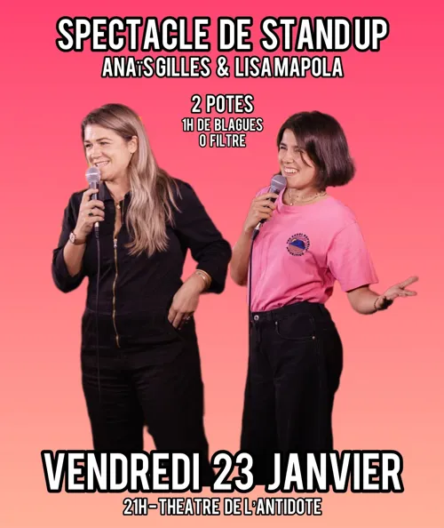 Affiche de Anaïs et Lisa pour un 30-30