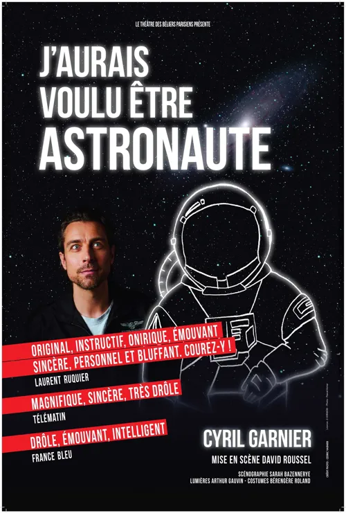 Affiche de Cyril Garnier dans J'aurais voulu être astronaute