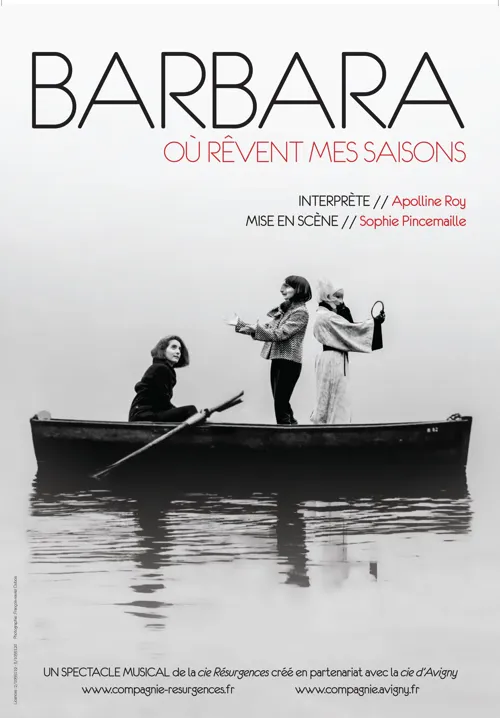 Affiche de Barbara, où rêvent mes saisons