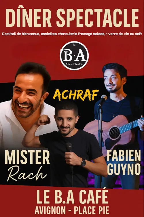 Affiche de Mister Rach, Achraf et Fabien Guyno