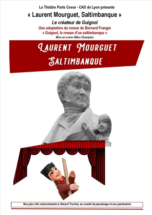 Affiche de Laurent Mourguet, Saltimbanque