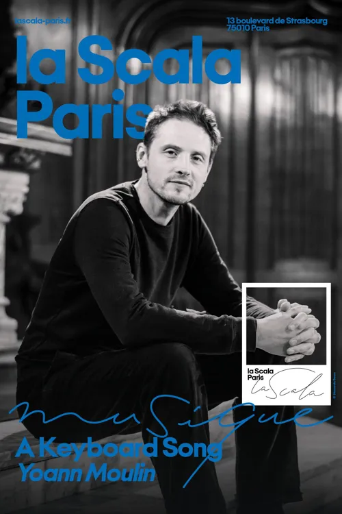 Affiche de Yoann Moulin : A Keyboard Song