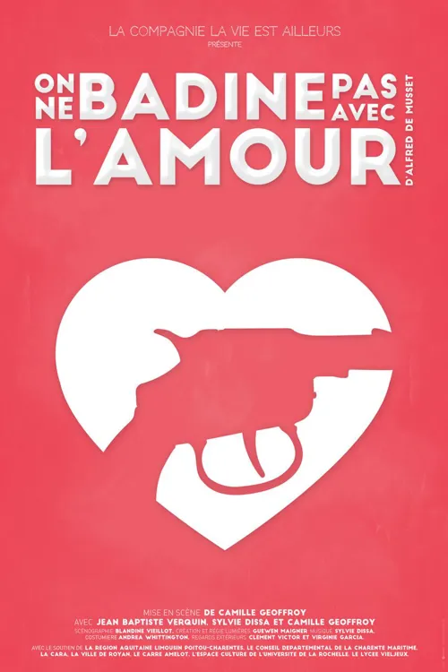Affiche de On ne badine pas avec l'amour | d'Alfred de Musset