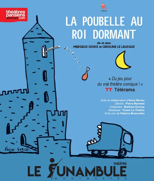 Affiche de La poubelle au Roi dormant
