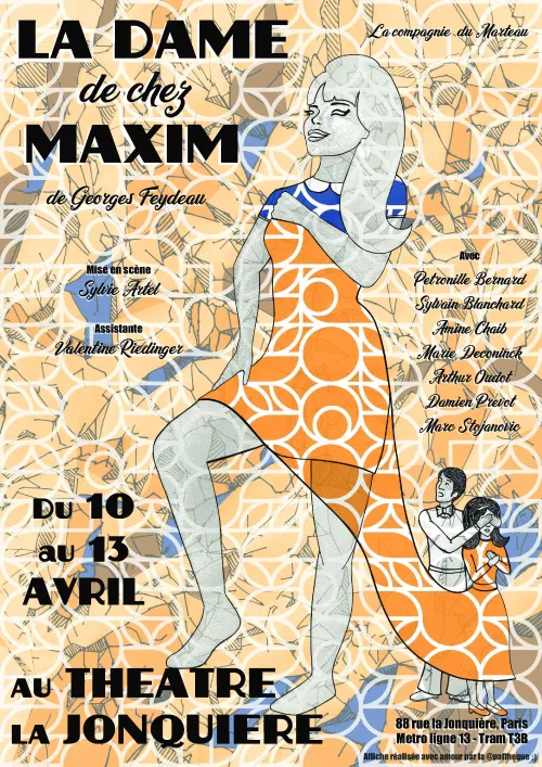 Affiche de La Dame de chez Maxim