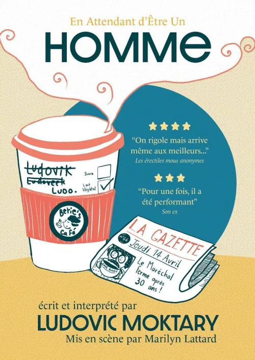 Affiche de En attendant d'être un homme