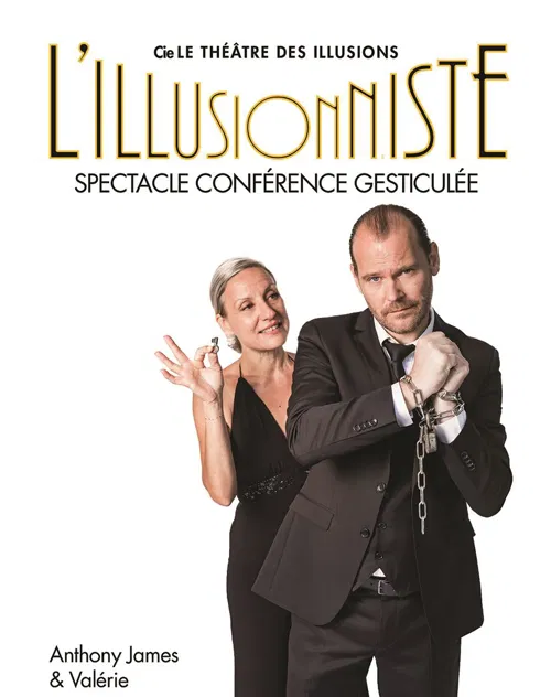 Affiche de Anthony James et Valérie Guillot dans L'illusionniste