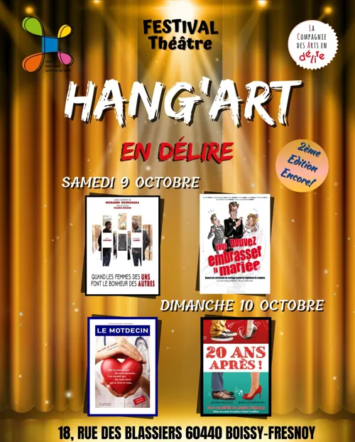 Affiche de Le festival du Hang'art en délire : Pass jour 2