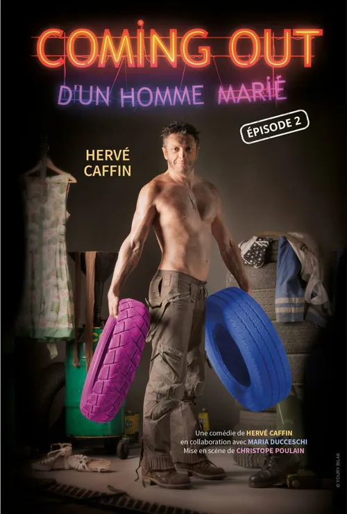 Affiche de Hervé Caffin dans Coming out d'un homme marié