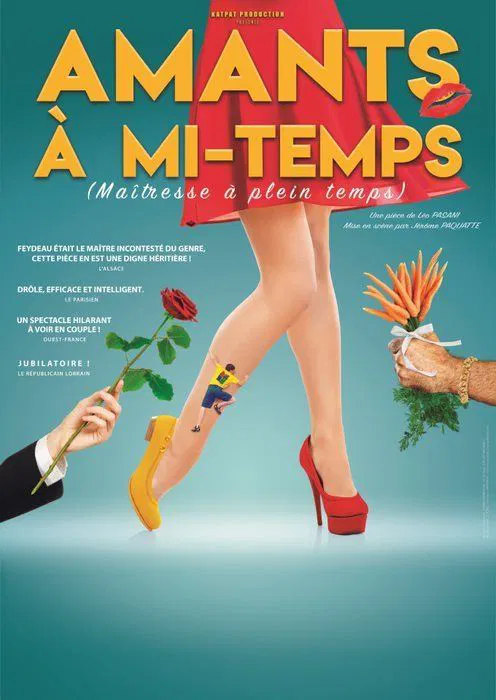 Affiche de Amants à mi temps
