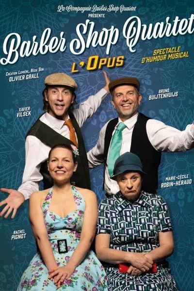 Affiche de Barber shop quartet - l'opus