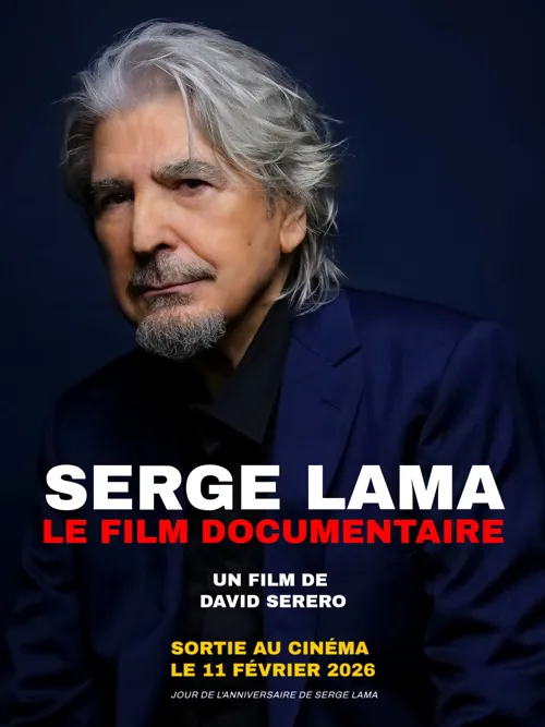 Affiche de Avant-première : Serge Lama - Le Film (projection suivie d'un cocktail)