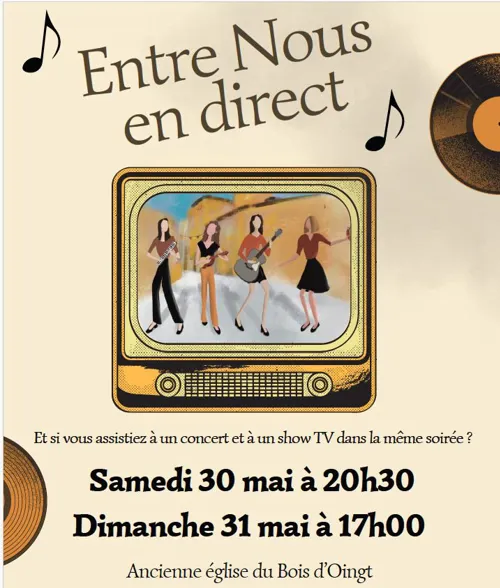 Affiche de Entre Nous - Le spectacle musical