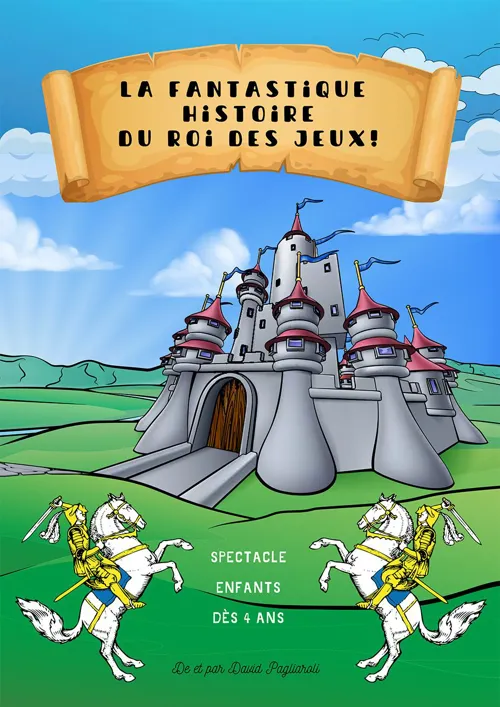Affiche de La fantastique histoire du roi des jeux !