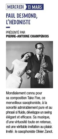 Paul Desmond, l'hedoniste - 