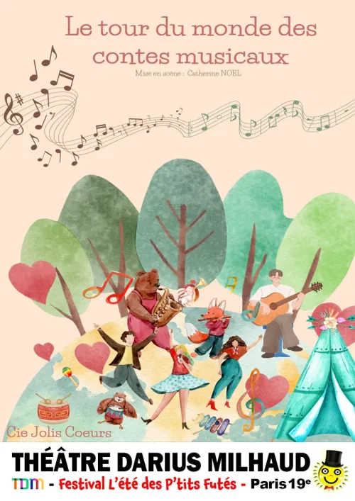 Affiche de Le Tour du monde des contes musicaux