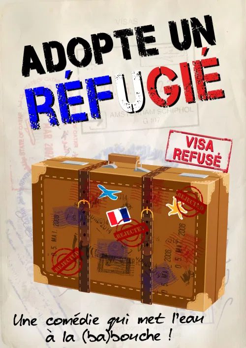 Affiche de Adopte un réfugié